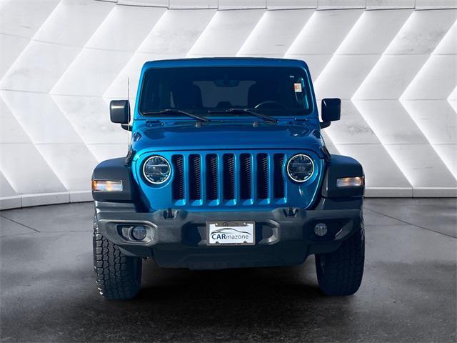 used 2020 Jeep Wrangler Unlimited car, priced at $24,972