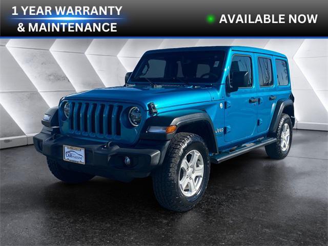 used 2020 Jeep Wrangler Unlimited car, priced at $25,972