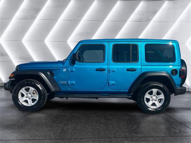 used 2020 Jeep Wrangler Unlimited car, priced at $24,972