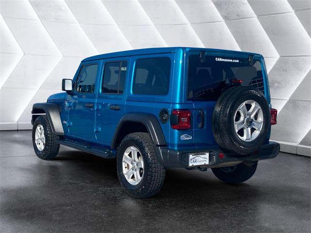 used 2020 Jeep Wrangler Unlimited car, priced at $24,972