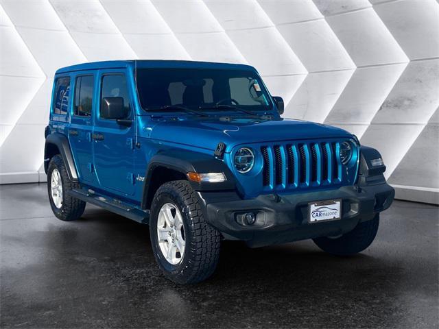 used 2020 Jeep Wrangler Unlimited car, priced at $24,972