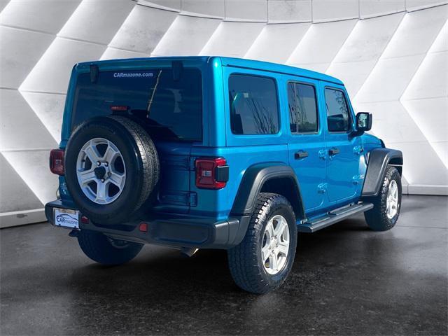 used 2020 Jeep Wrangler Unlimited car, priced at $24,972