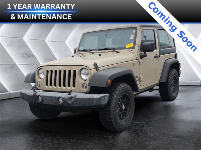 used 2016 Jeep Wrangler car, priced at $17,972