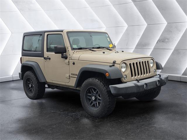 used 2016 Jeep Wrangler car, priced at $17,972