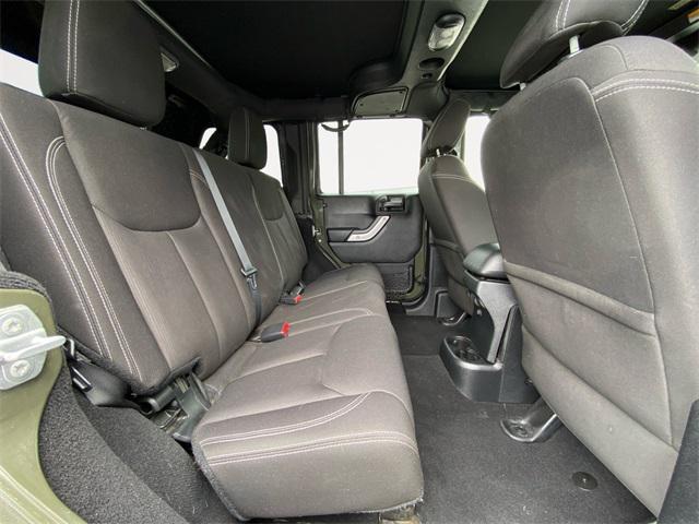 used 2015 Jeep Wrangler Unlimited car, priced at $17,672