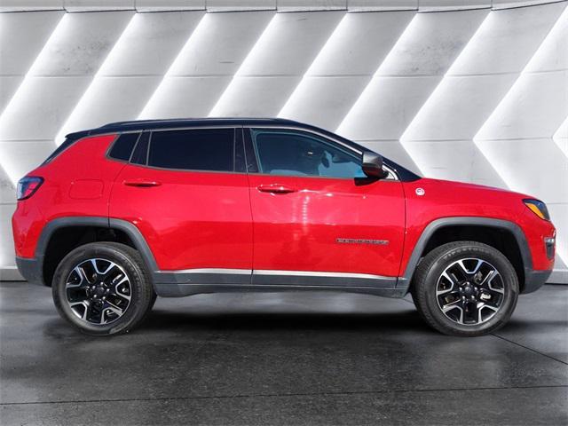 used 2021 Jeep Compass car, priced at $18,472