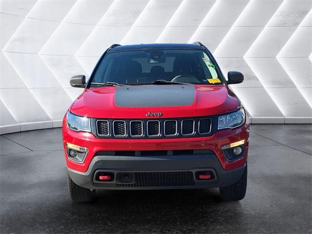 used 2021 Jeep Compass car, priced at $18,472