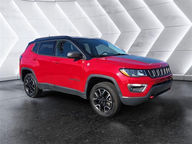 used 2021 Jeep Compass car, priced at $18,472