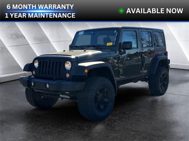 used 2016 Jeep Wrangler Unlimited car, priced at $18,972