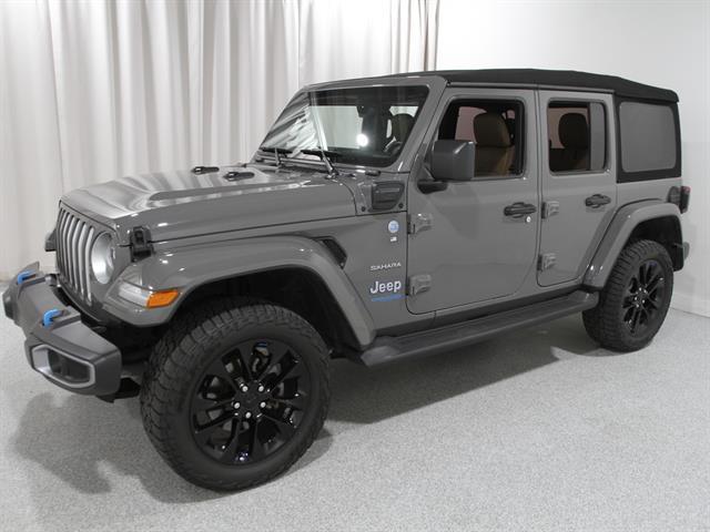 used 2022 Jeep Wrangler Unlimited 4xe car, priced at $29,500