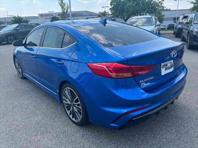 used 2018 Hyundai Elantra car, priced at $12,912