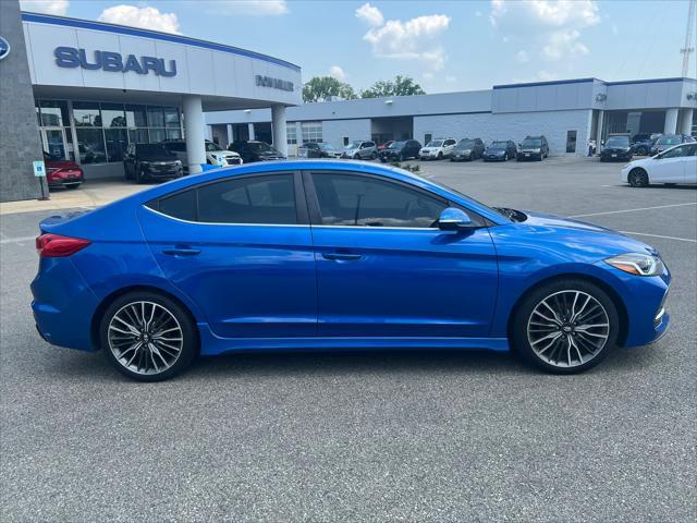 used 2018 Hyundai Elantra car, priced at $12,912