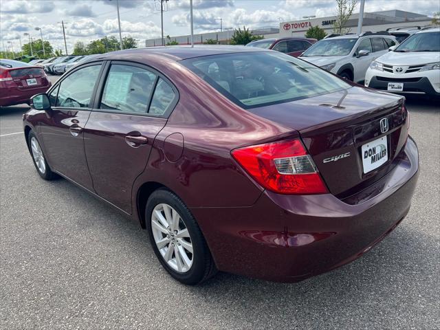 used 2012 Honda Civic car, priced at $12,412