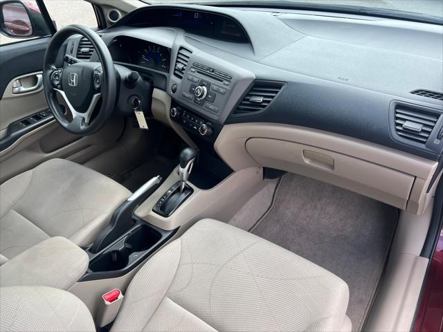 used 2012 Honda Civic car, priced at $12,412
