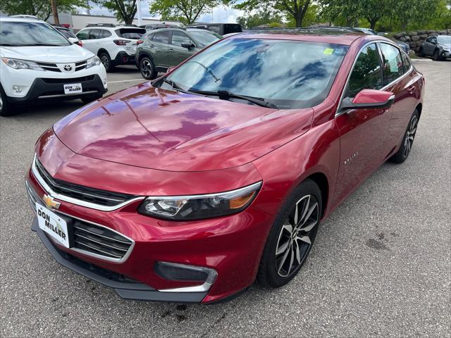 used 2018 Chevrolet Malibu car, priced at $14,412