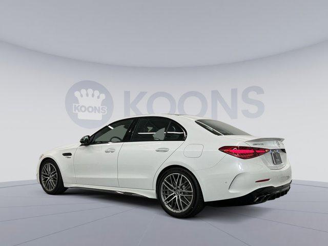 new 2024 Mercedes-Benz AMG C 63 car, priced at $98,315