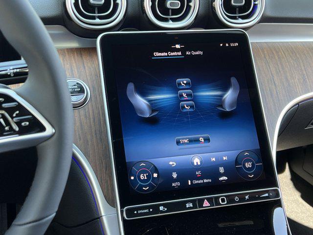 new 2025 Mercedes-Benz C-Class car, priced at $54,135