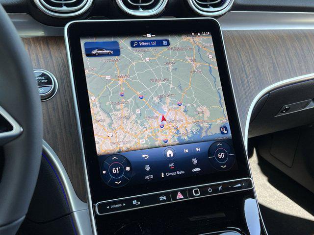 new 2025 Mercedes-Benz C-Class car, priced at $54,135