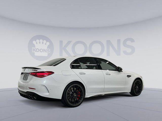 new 2025 Mercedes-Benz AMG C 63 car, priced at $110,135