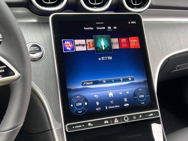 new 2025 Mercedes-Benz C-Class car, priced at $52,885