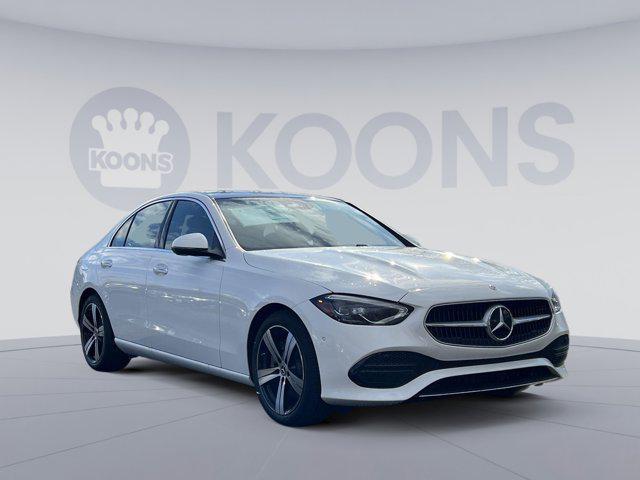 new 2025 Mercedes-Benz C-Class car, priced at $52,885