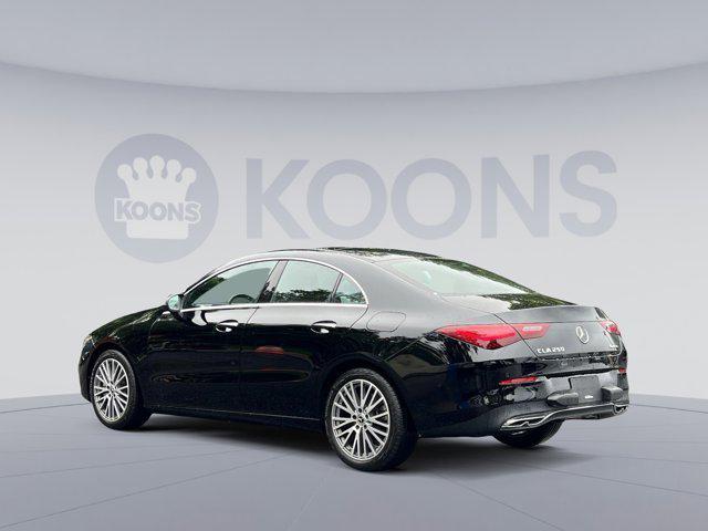 used 2025 Mercedes-Benz CLA 250 car, priced at $39,000