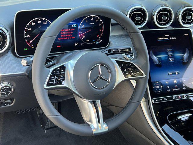new 2025 Mercedes-Benz C-Class car, priced at $52,885