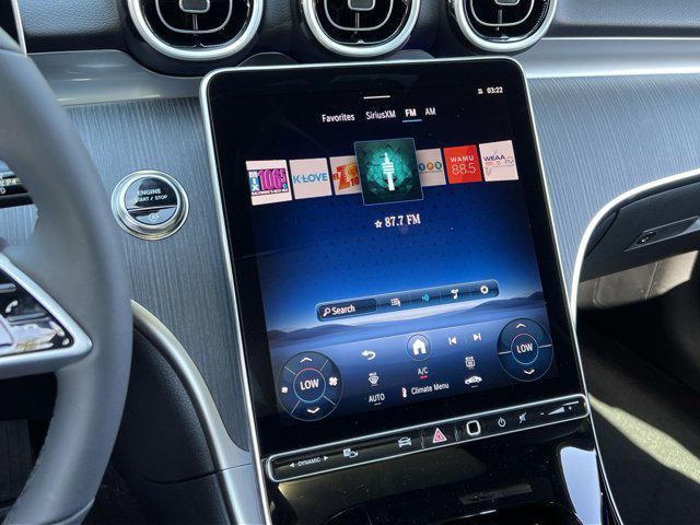 new 2025 Mercedes-Benz C-Class car, priced at $52,885