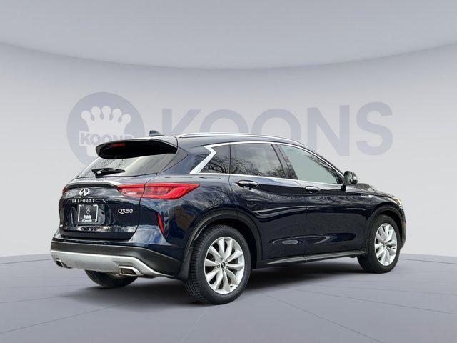 used 2019 INFINITI QX50 car, priced at $18,000