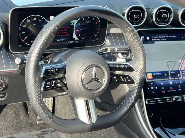 used 2024 Mercedes-Benz C-Class car, priced at $48,500