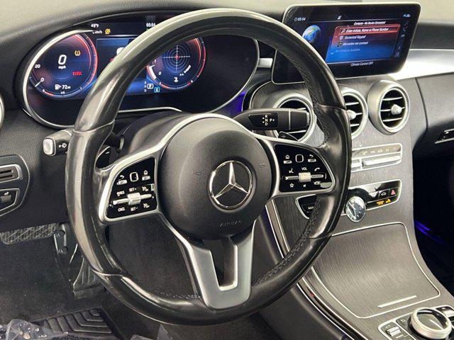 used 2021 Mercedes-Benz C-Class car, priced at $24,500