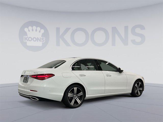 used 2025 Mercedes-Benz C-Class car, priced at $45,000