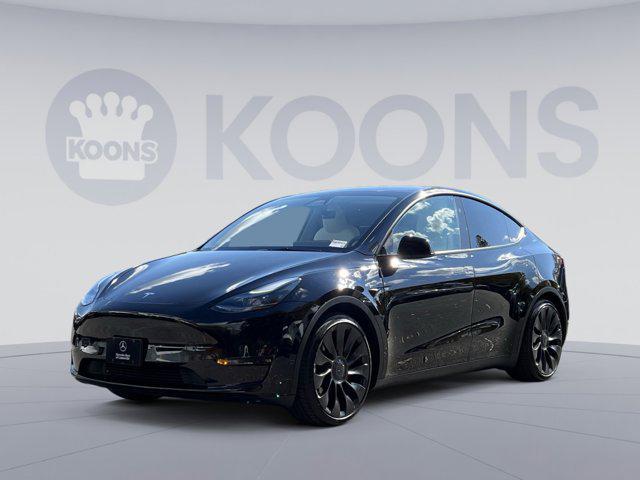 used 2024 Tesla Model Y car, priced at $36,000
