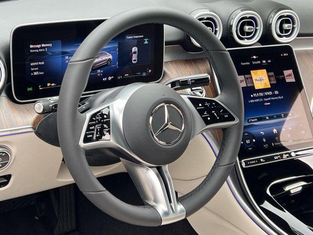 new 2025 Mercedes-Benz C-Class car, priced at $54,885