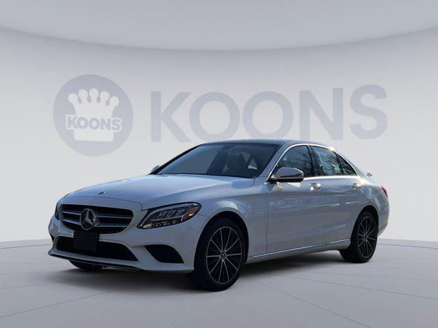 used 2019 Mercedes-Benz C-Class car, priced at $22,000