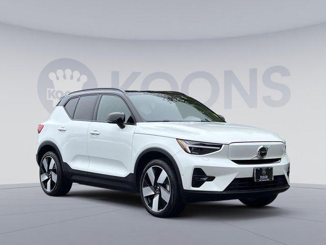 used 2023 Volvo XC40 Recharge Pure Electric car, priced at $36,500