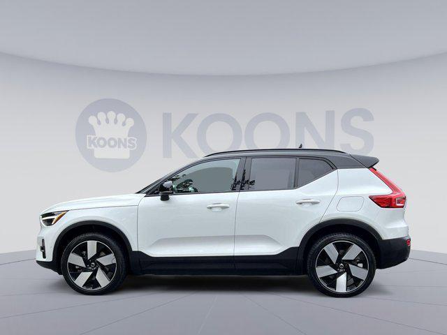used 2023 Volvo XC40 Recharge Pure Electric car, priced at $36,500