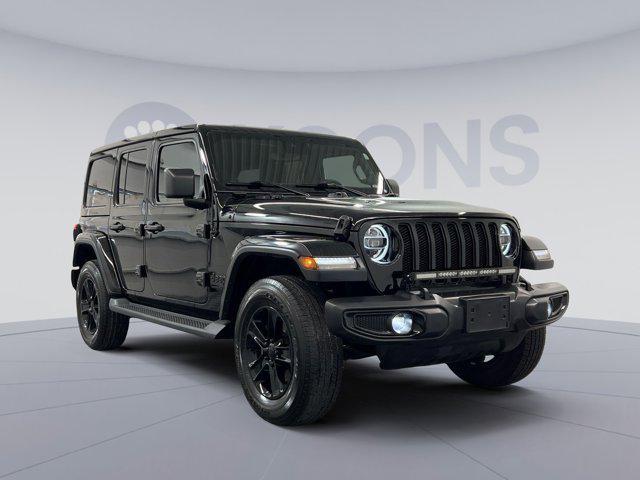 used 2020 Jeep Wrangler Unlimited car, priced at $32,500