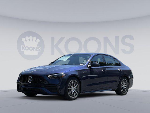 new 2025 Mercedes-Benz AMG C 43 car, priced at $69,350
