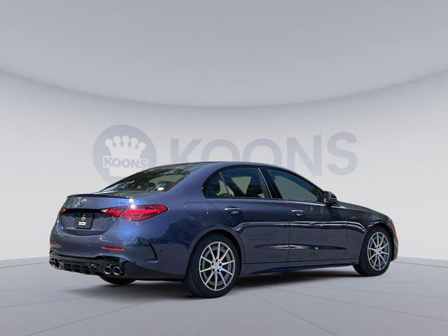 new 2025 Mercedes-Benz AMG C 43 car, priced at $69,350