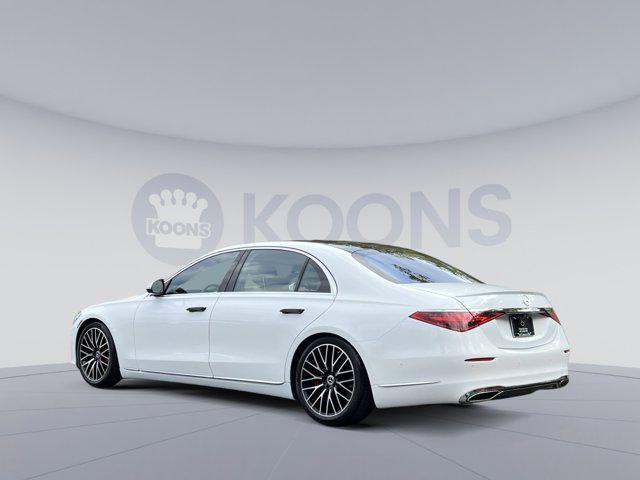 used 2021 Mercedes-Benz S-Class car, priced at $76,500