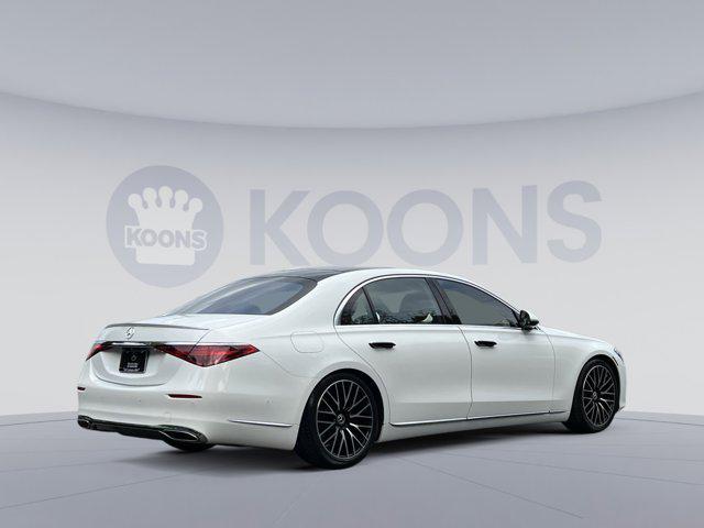 used 2021 Mercedes-Benz S-Class car, priced at $76,500