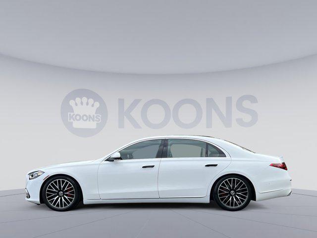 used 2021 Mercedes-Benz S-Class car, priced at $76,500
