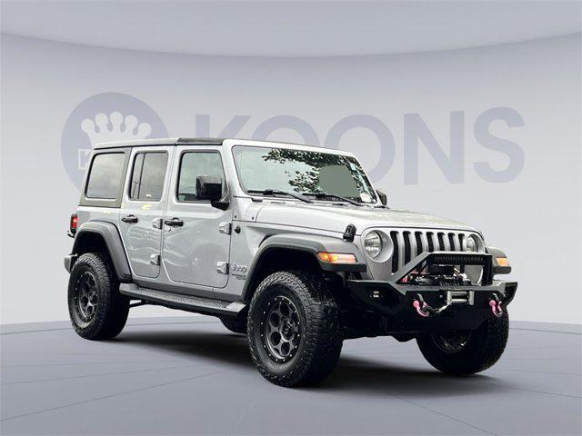 used 2018 Jeep Wrangler Unlimited car, priced at $19,000
