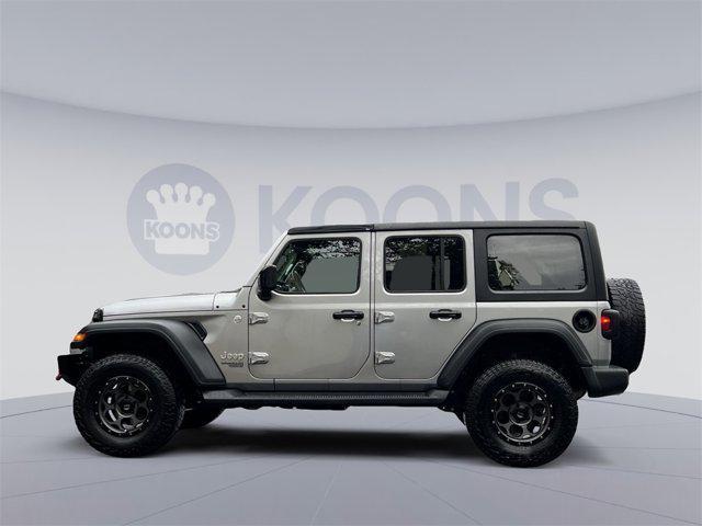 used 2018 Jeep Wrangler Unlimited car, priced at $19,000