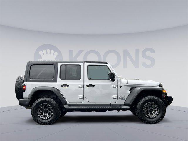 used 2018 Jeep Wrangler Unlimited car, priced at $19,000