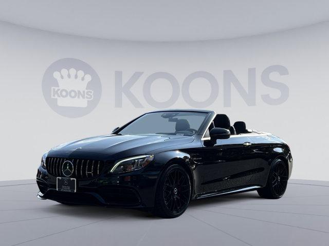 used 2020 Mercedes-Benz AMG C 63 car, priced at $69,000
