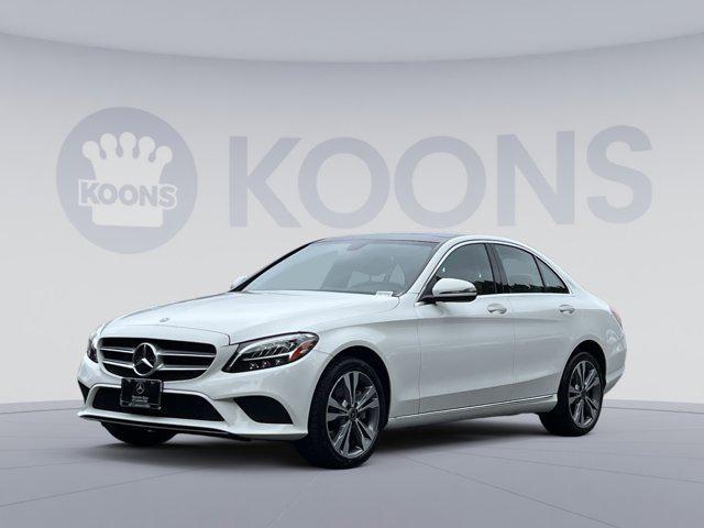 used 2020 Mercedes-Benz C-Class car, priced at $25,000