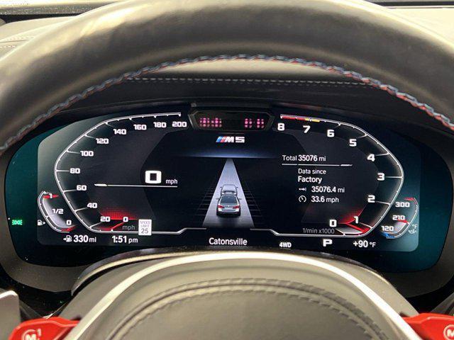 used 2023 BMW M5 car, priced at $90,000