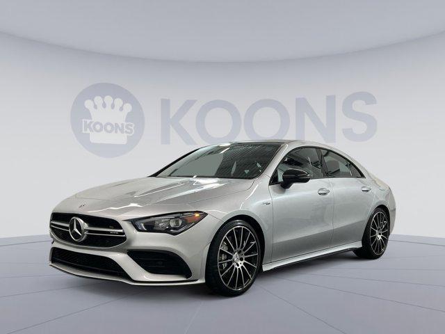 used 2021 Mercedes-Benz AMG CLA 35 car, priced at $34,500